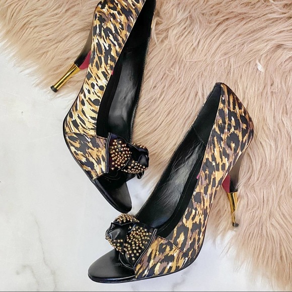 Betsey Johnson Shoes - Betsey Johnson Tatiana Stiletto Cheetah Heels sz 9